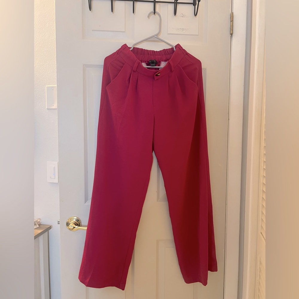 Pink pants